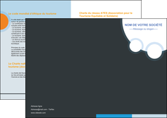 faire modele a imprimer depliant 2 volets  4 pages  texture structure design MLIG43786