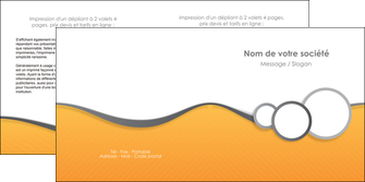 cree depliant 2 volets  4 pages  texture structure design MLIGLU43890