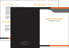 realiser depliant 2 volets  4 pages  texture structure courbes MLGI43978