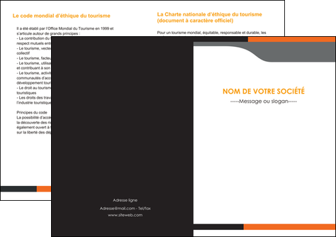 faire modele a imprimer depliant 2 volets  4 pages  texture structure courbes MFLUOO43980