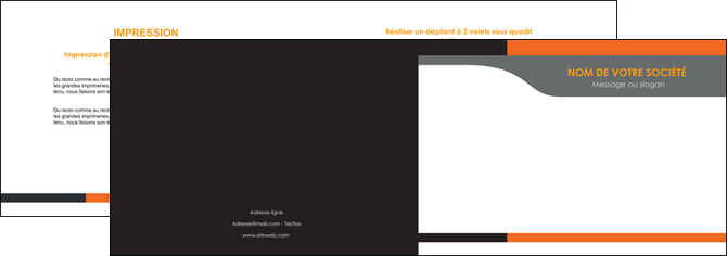 modele depliant 2 volets  4 pages  texture structure courbes MFLUOO44002