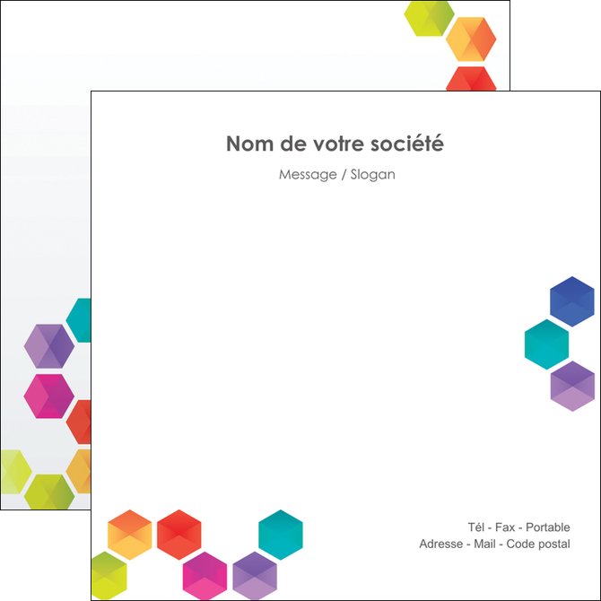 personnaliser modele de flyers texture structure design MIDLU44150