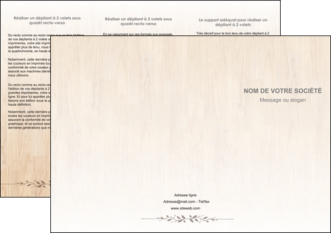 personnaliser modele de depliant 3 volets  6 pages  texture contexture structure MLIGLU44182
