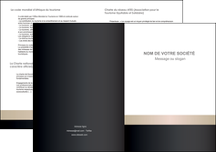 faire modele a imprimer depliant 2 volets  4 pages  texture contexture structure MLGI44214