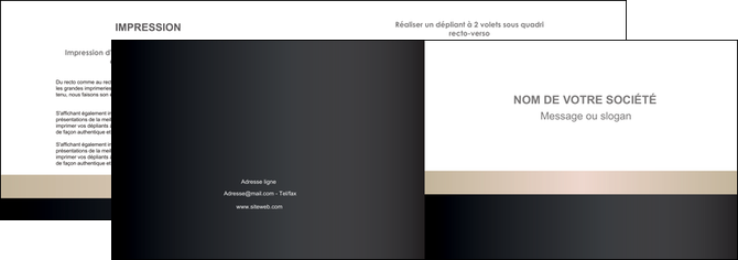 realiser depliant 2 volets  4 pages  texture contexture structure MFLUOO44238