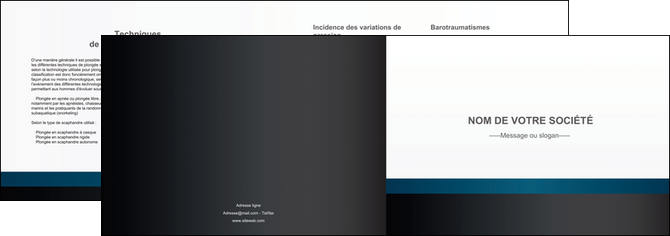 faire depliant 2 volets  4 pages  texture structure design MFLUOO44298