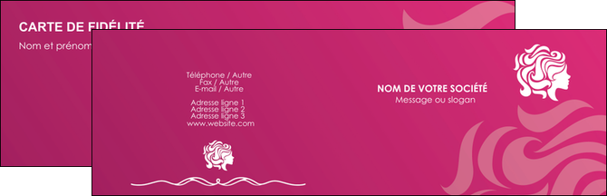 exemple carte de visite centre esthetique  coiffure salon salon de coiffure MFLUOO44430