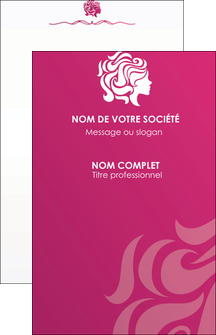 faire carte de visite centre esthetique  coiffure salon salon de coiffure MFLUOO44442