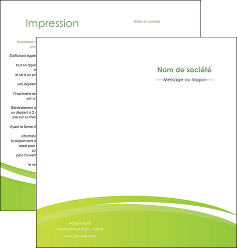 personnaliser modele de depliant 2 volets  4 pages  texture contexture structure MLGI44452