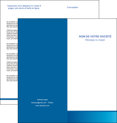 creer modele en ligne depliant 2 volets  4 pages  texture structure design MLIG44512