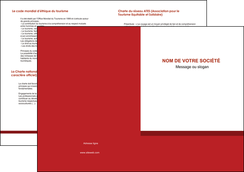 modele en ligne depliant 2 volets  4 pages  texture contexture structure MFLUOO44648
