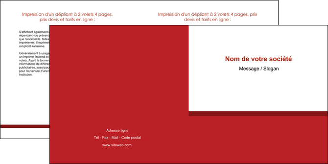 creation graphique en ligne depliant 2 volets  4 pages  texture contexture structure MFLUOO44660