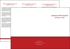 faire depliant 3 volets  6 pages  texture contexture structure MFLUOO44664