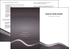 cree depliant 2 volets  4 pages  texture contexture structure MLIGLU44744