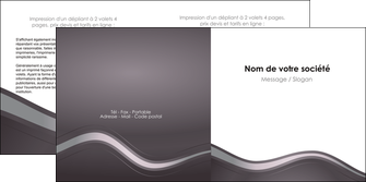 exemple depliant 2 volets  4 pages  texture contexture structure MLIGLU44754