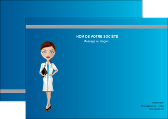 creation graphique en ligne flyers infirmier infirmiere medecin docteur infirmier MIDBE44806