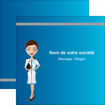 personnaliser modele de flyers infirmier infirmiere medecin docteur infirmier MIDBE44808