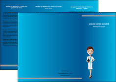 impression depliant 3 volets  6 pages  infirmier infirmiere medecin docteur infirmier MIDBE44814