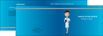 faire modele a imprimer depliant 2 volets  4 pages  infirmier infirmiere medecin docteur infirmier MIDBE44824