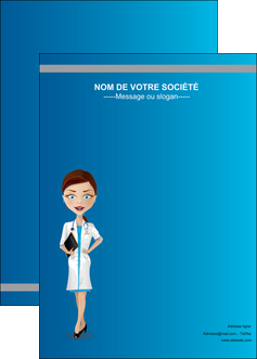 creation graphique en ligne affiche infirmier infirmiere medecin docteur infirmier MIDBE44840