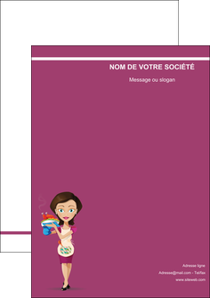 impression affiche bar et cafe et pub serveuse restaurant restaurateur MIDLU44850