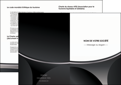 cree depliant 2 volets  4 pages  texture structure design MLGI44958