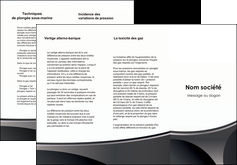 maquette en ligne a personnaliser depliant 3 volets  6 pages  texture structure design MLGI44988