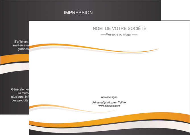 modele en ligne flyers standard design abstrait MIDBE45102