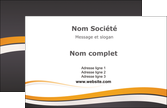 faire carte de visite standard design abstrait MLGI45116