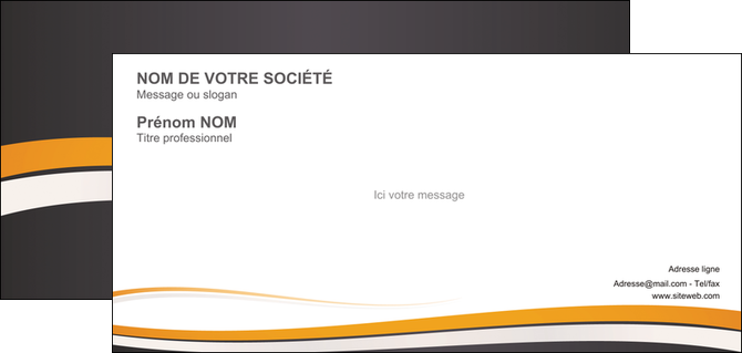 creation graphique en ligne carte de correspondance standard design abstrait MIDBE45126