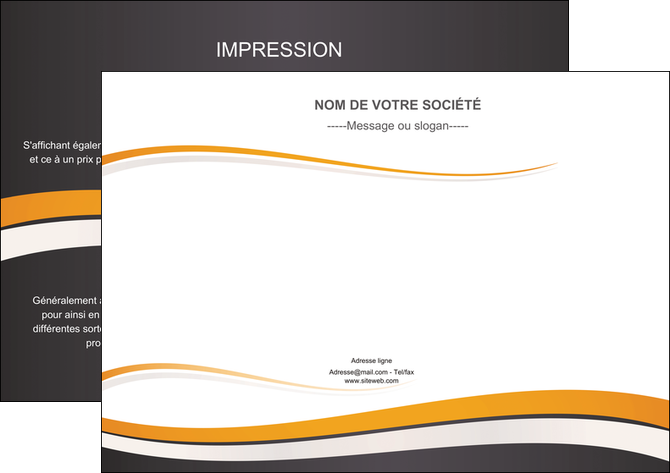 realiser affiche standard design abstrait MIDBE45132