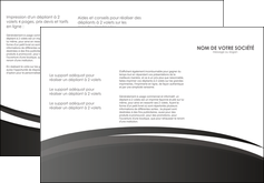 imprimerie depliant 3 volets  6 pages  standard design abstrait MLIG45162
