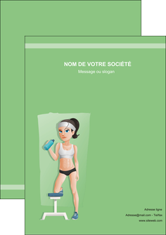 exemple affiche sport sport sportive salle de sport MLIGLU45180