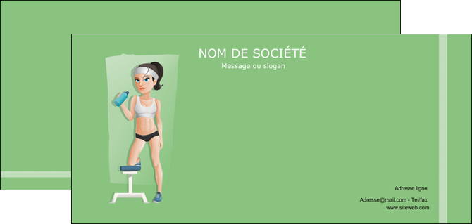 modele flyers sport sport sportive salle de sport MLIGLU45186