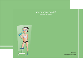 personnaliser modele de flyers sport sport sportive salle de sport MLIGLU45188