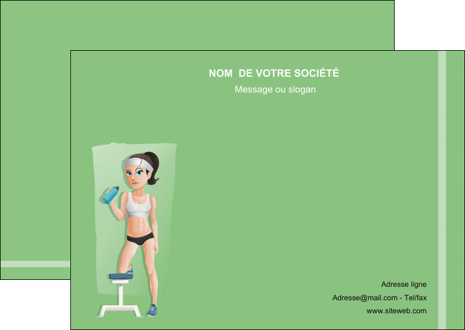 exemple flyers sport sport sportive salle de sport MLIGLU45194