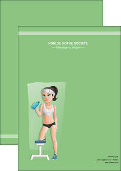 creation graphique en ligne affiche sport sport sportive salle de sport MLIGLU45218