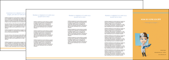 exemple depliant 4 volets  8 pages  materiel de sante medecin medecine sante MLIGLU45290