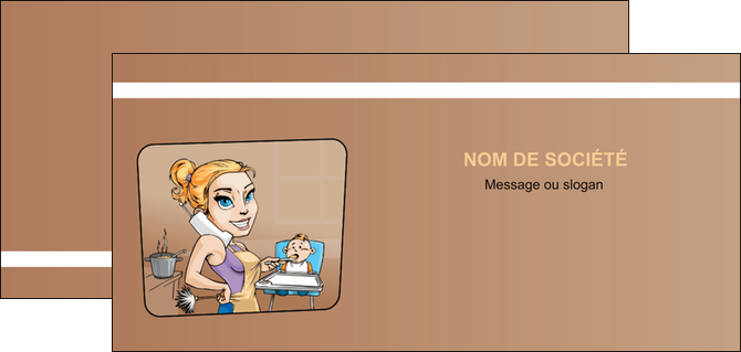 impression flyers menagere femme femme au foyer MFLUOO45378