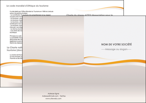 maquette en ligne a personnaliser depliant 2 volets  4 pages  standard design abstrait MFLUOO45654