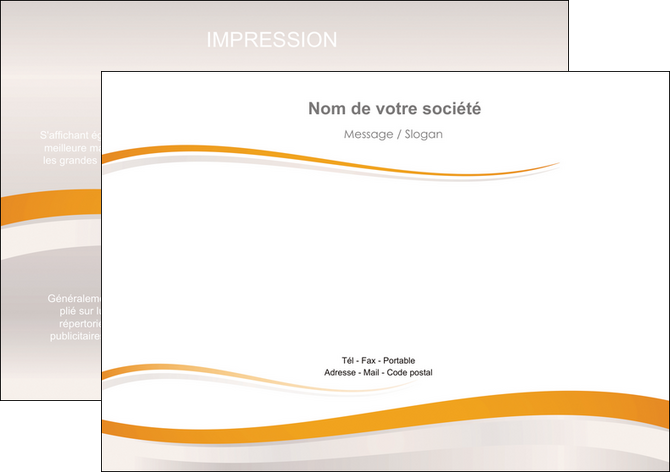 imprimerie flyers standard design abstrait MFLUOO45676