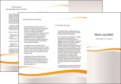 maquette en ligne a personnaliser depliant 3 volets  6 pages  standard design abstrait MFLUOO45684
