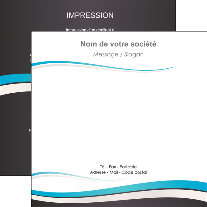 modele flyers standard design abstrait MFLUOO45702