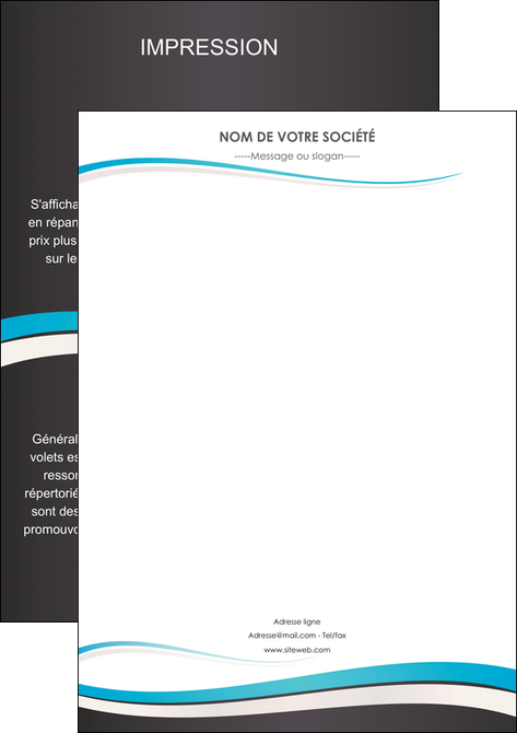imprimerie affiche standard design abstrait MFLUOO45708
