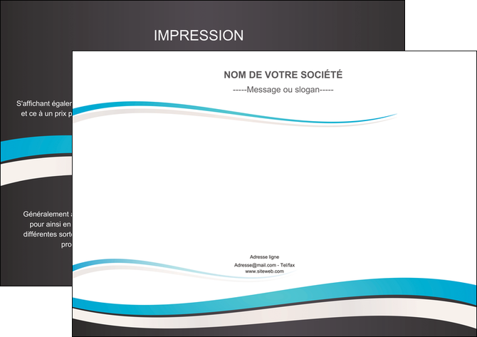 realiser affiche standard design abstrait MFLUOO45734