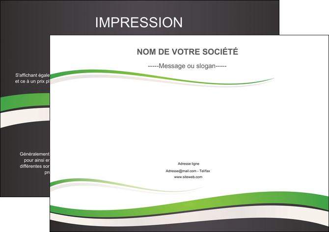 personnaliser modele de affiche standard design abstrait MFLUOO45780