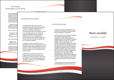 modele depliant 3 volets  6 pages  texture contexture structure MFLUOO45826