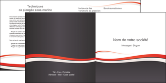 modele en ligne depliant 2 volets  4 pages  texture contexture structure MLIGLU45836