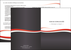 personnaliser modele de depliant 2 volets  4 pages  texture contexture structure MLIGLU45842