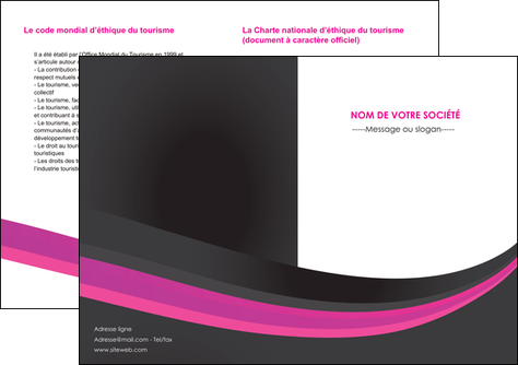 creer modele en ligne depliant 2 volets  4 pages  standard texture structure MFLUOO45890